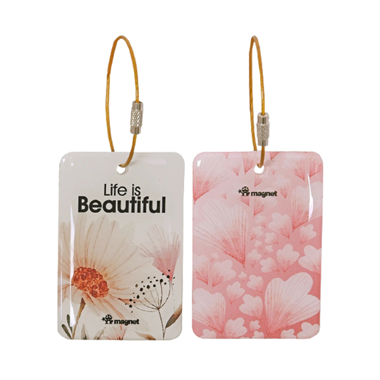 Life Is Beautiful Bag Tags - www.entertainmentstore.in