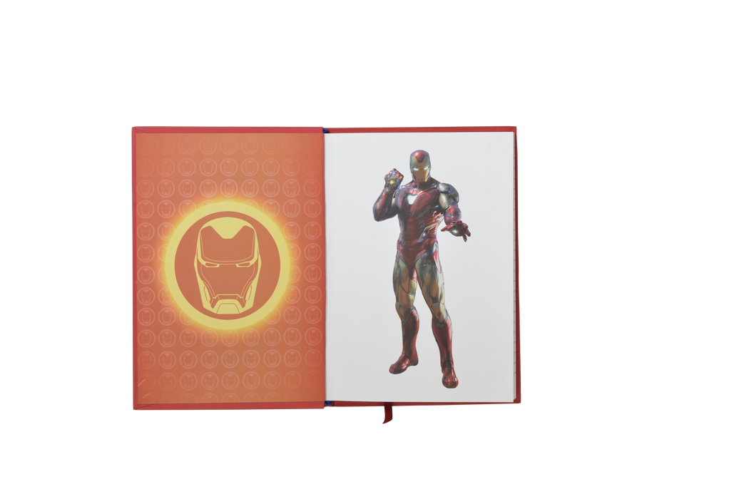 Iron Man Minimal Notebook - www.entertainmentstore.in