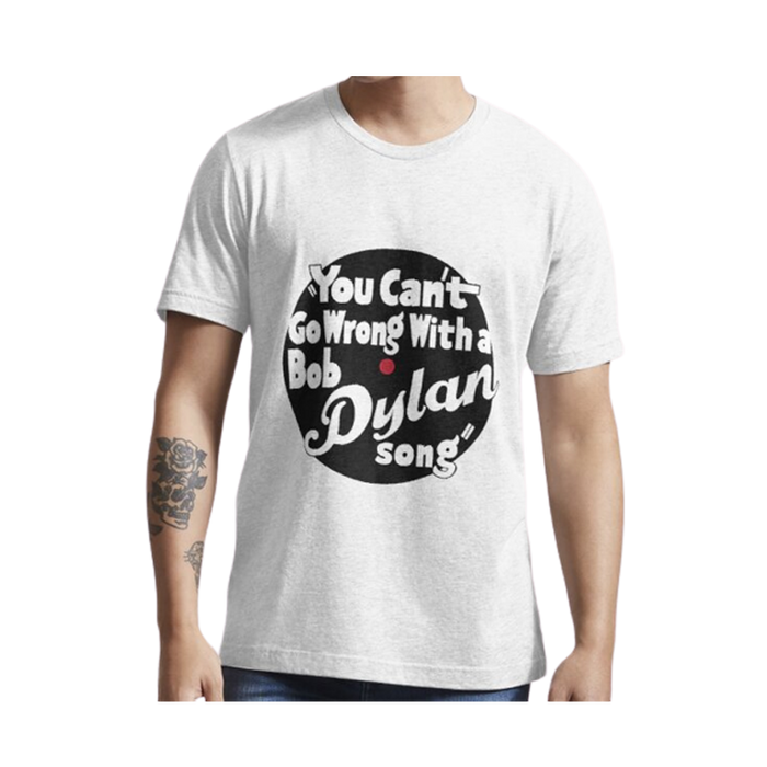 Bob Dylan You Cant Go Wrong Black T Shirt - www.entertainmentstore.in