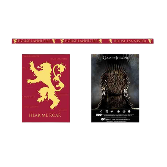 Game of Thrones House Lannister Lanyard - www.entertainmentstore.in