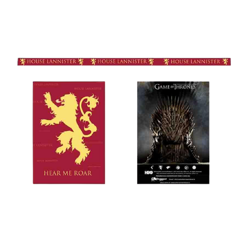 Game of Thrones House Lannister Lanyard - www.entertainmentstore.in