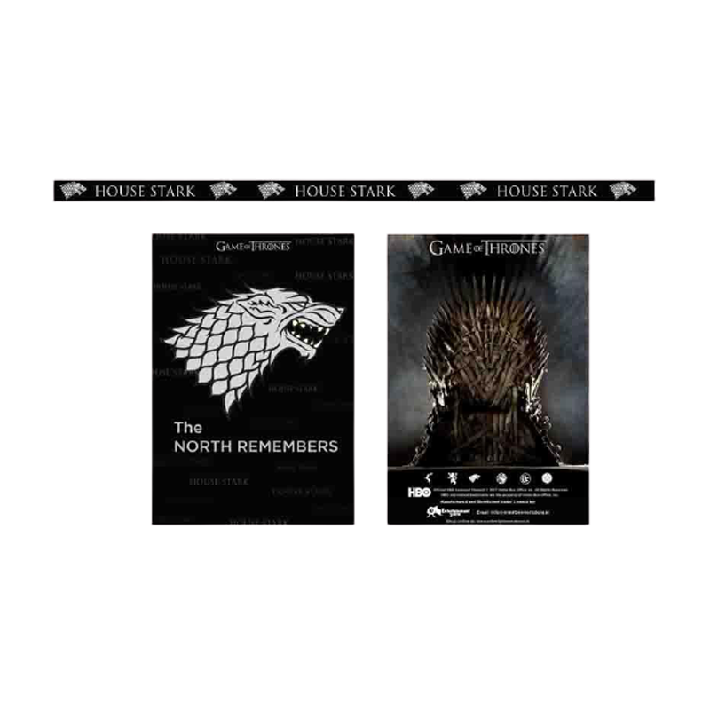 Game of Thrones House Stark Lanyard