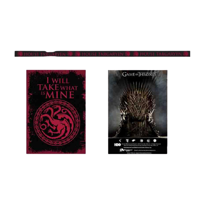 Game of Thrones House Targaryen Lanyard - www.entertainmentstore.in