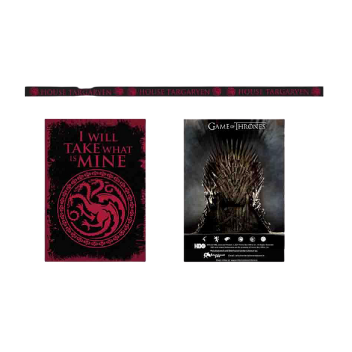 Game of Thrones House Targaryen Lanyard - www.entertainmentstore.in
